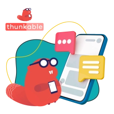 Разработка мобильных приложений в Thunkable - КИБЕРшкола программирования для детей, компьютерные курсы для школьников, начинающих и подростков - KIBERone г. Крылатское