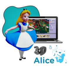 Alice 3d - КИБЕРшкола программирования для детей, компьютерные курсы для школьников, начинающих и подростков - KIBERone г. Крылатское