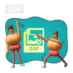 Gif-анимация - КИБЕРшкола программирования для детей, компьютерные курсы для школьников, начинающих и подростков - KIBERone г. Крылатское