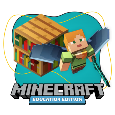 Minecraft Education - КИБЕРшкола программирования для детей, компьютерные курсы для школьников, начинающих и подростков - KIBERone г. Крылатское