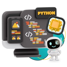 Мой первый сайт с мозгами: Python + AI - КИБЕРшкола программирования для детей, компьютерные курсы для школьников, начинающих и подростков - KIBERone г. Крылатское
