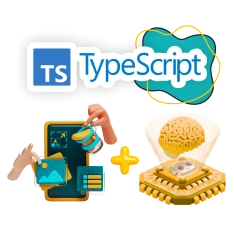 TypeScript + AI: создаём умные веб-приложения - КИБЕРшкола программирования для детей, компьютерные курсы для школьников, начинающих и подростков - KIBERone г. Крылатское