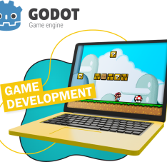 Godot.  Основа создания легендарных игр - КИБЕРшкола программирования для детей, компьютерные курсы для школьников, начинающих и подростков - KIBERone г. Крылатское