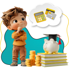 Финансовый интеллект вместе KIBERone - КИБЕРшкола программирования для детей, компьютерные курсы для школьников, начинающих и подростков - KIBERone г. Крылатское