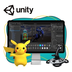 Мир игр на Unity 2D на популярном движке + AI-помощники - КИБЕРшкола программирования для детей, компьютерные курсы для школьников, начинающих и подростков - KIBERone г. Крылатское