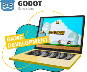 Godot.  Основа создания легендарных игр - КИБЕРшкола программирования для детей, компьютерные курсы для школьников, начинающих и подростков - KIBERone г. Крылатское